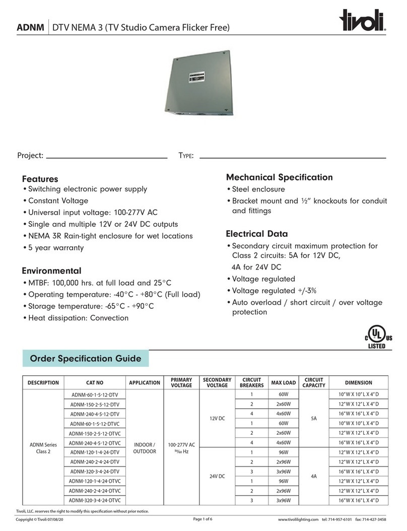 Tivoli Audio ADNM Series quick start guide