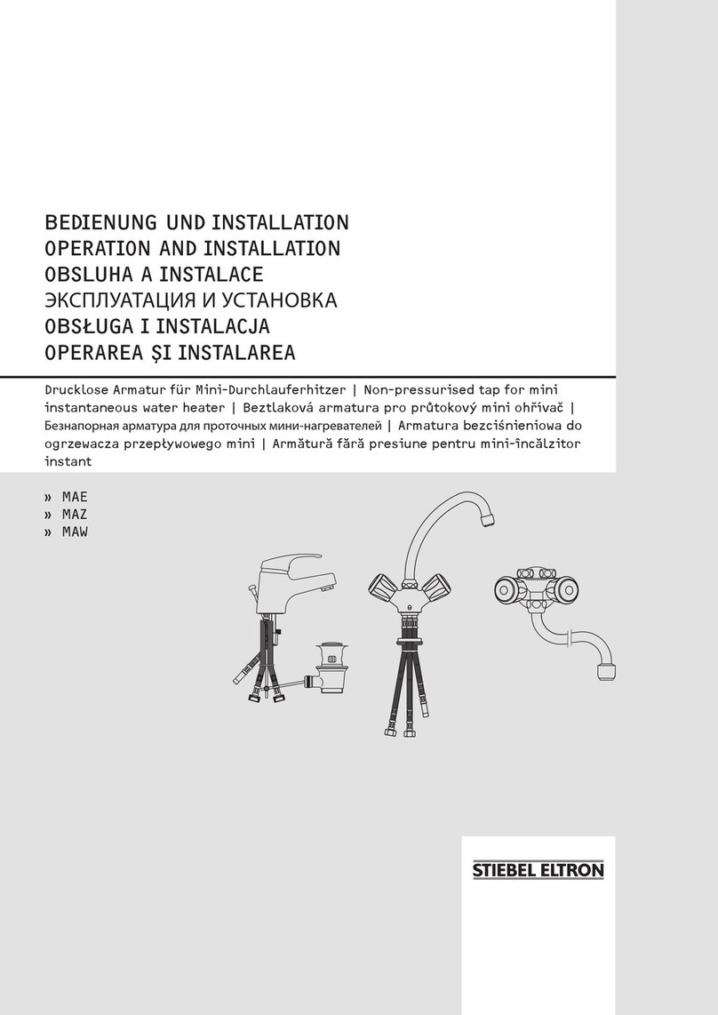 STIEBEL ELTRON MAE Instruction Manual