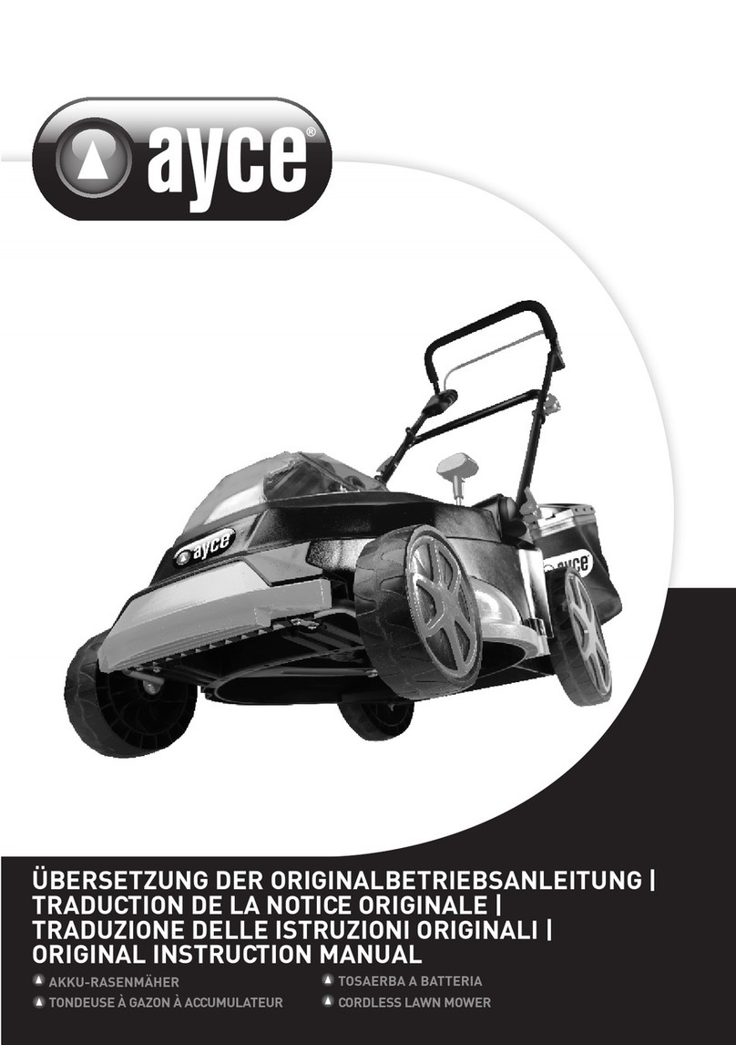 Ayce ALM 36-1 Li instruction manual
