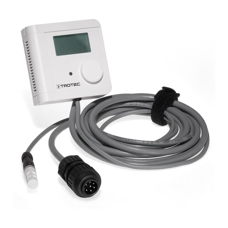 Trotec HG 125 User manual Trotec HG 125 User manual