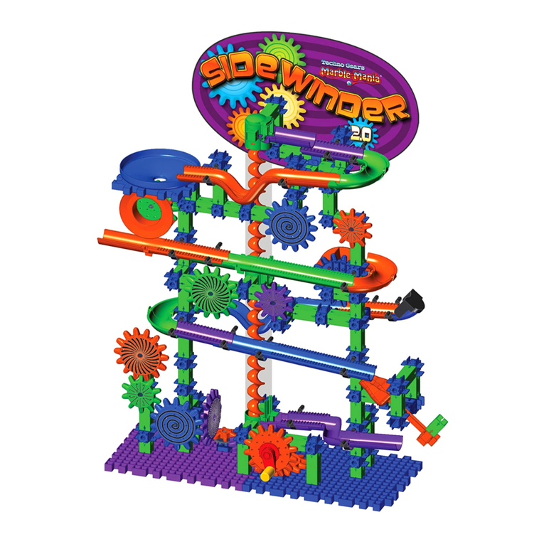 The Learning Journey Techno Gears Marble Mania Sidewinder 2.0 User manual The Learning Journey Techno Gears Marble Mania Sidewinder 2.0 User manual