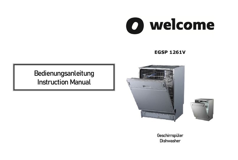 Welcome EGSP 1261V instruction manual
