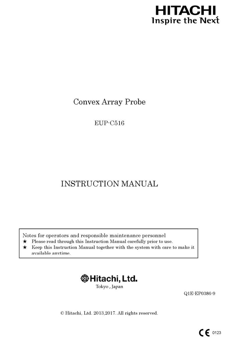 Hitachi EUP-C516 User manual