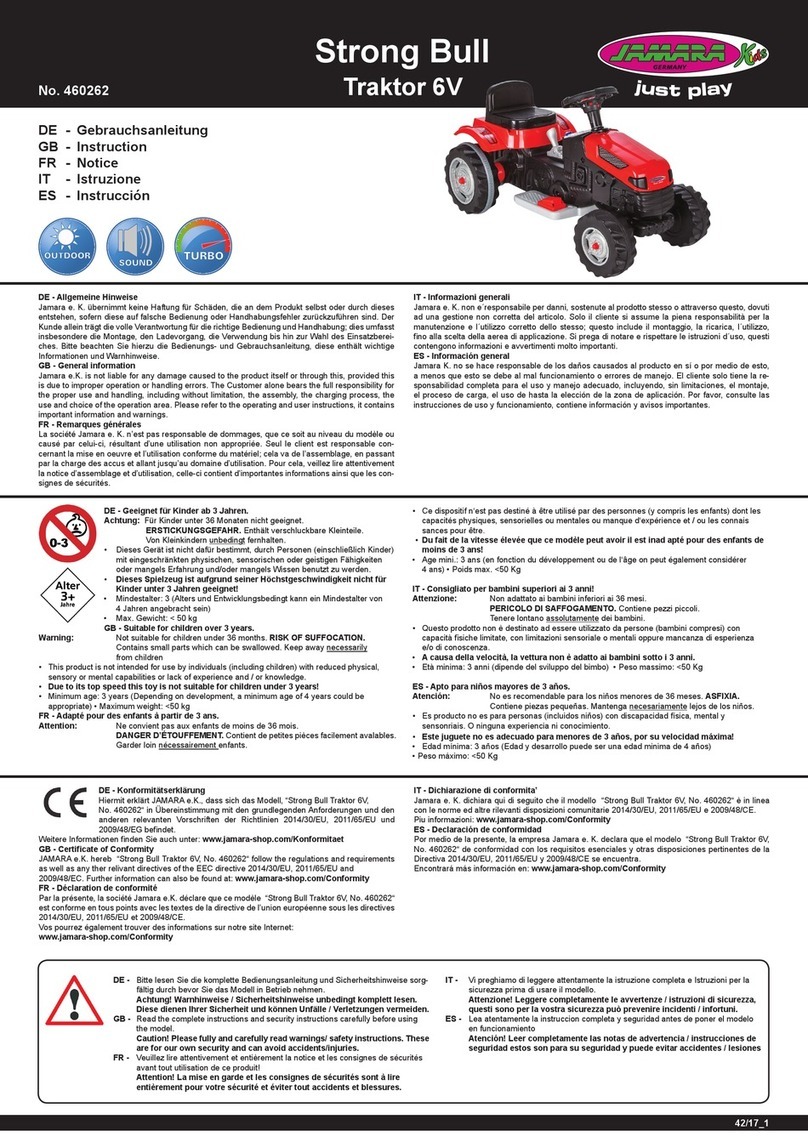 Jamara Strong Bull User manual