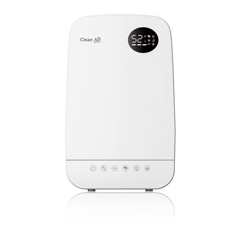cleanAIR CA-606 User manual