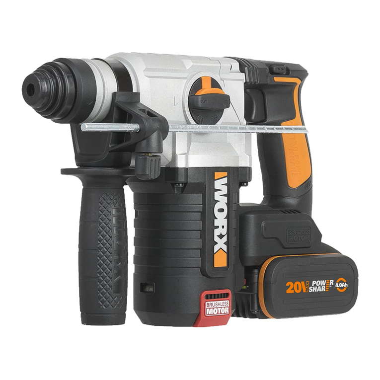 Worx WX380 User manual
