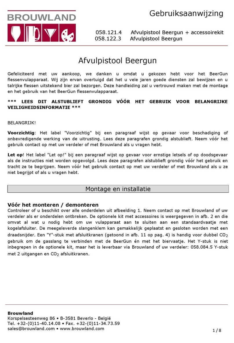 Brouwland BeerGun manual