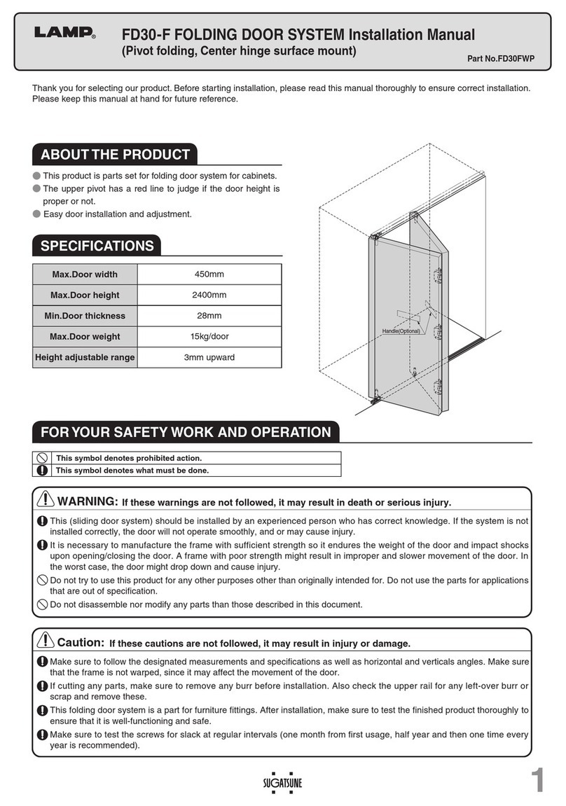 Lamp FD30-F User manual