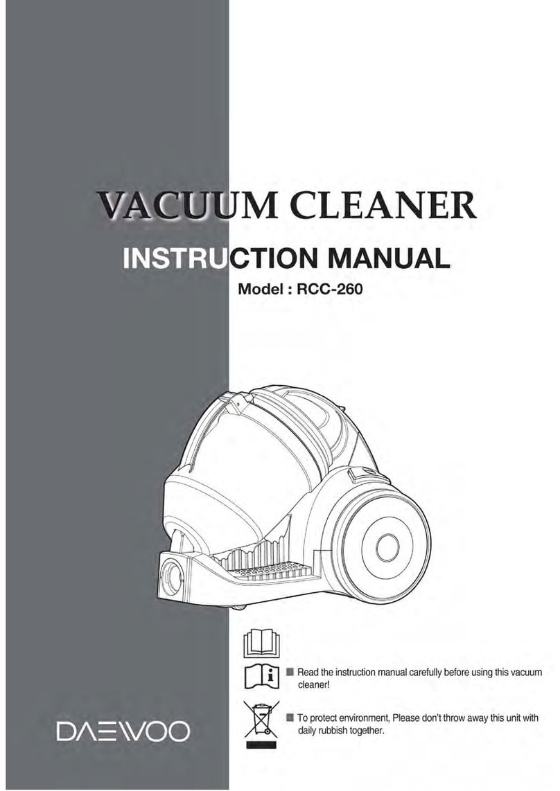 Daewoo RCC-260 instruction manual