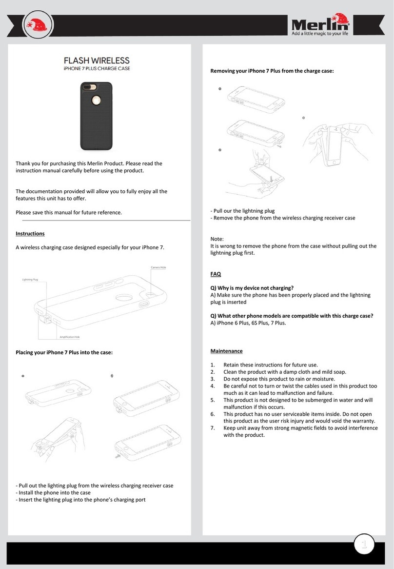 Merlin FLASH WIRELESS manual