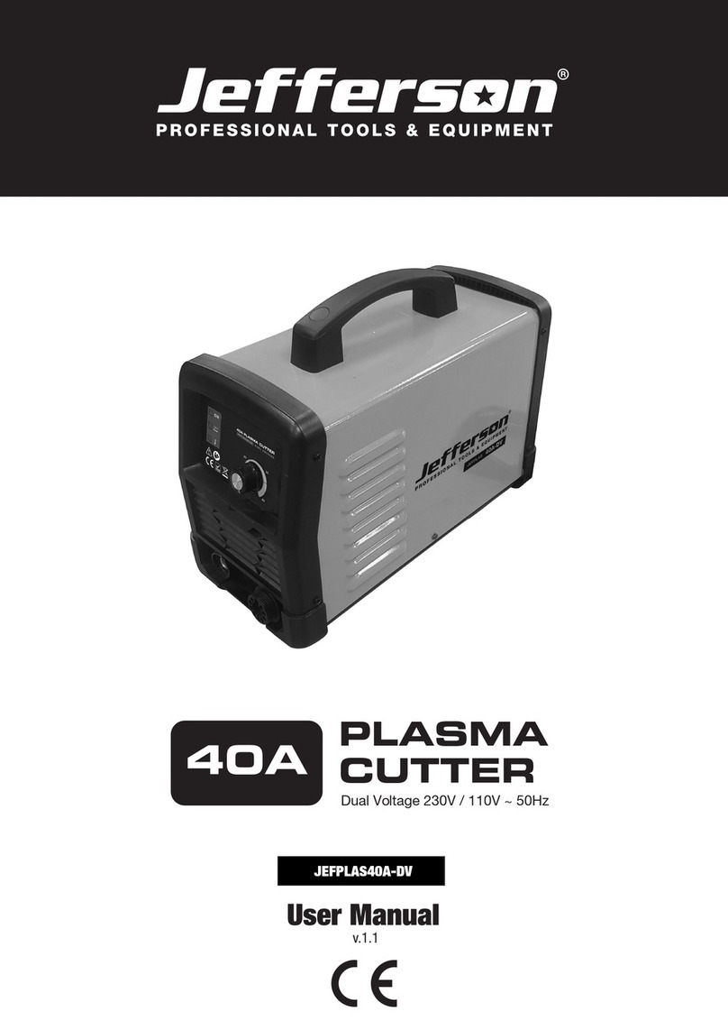 Jefferson JEFPLAS40A-DV User manual