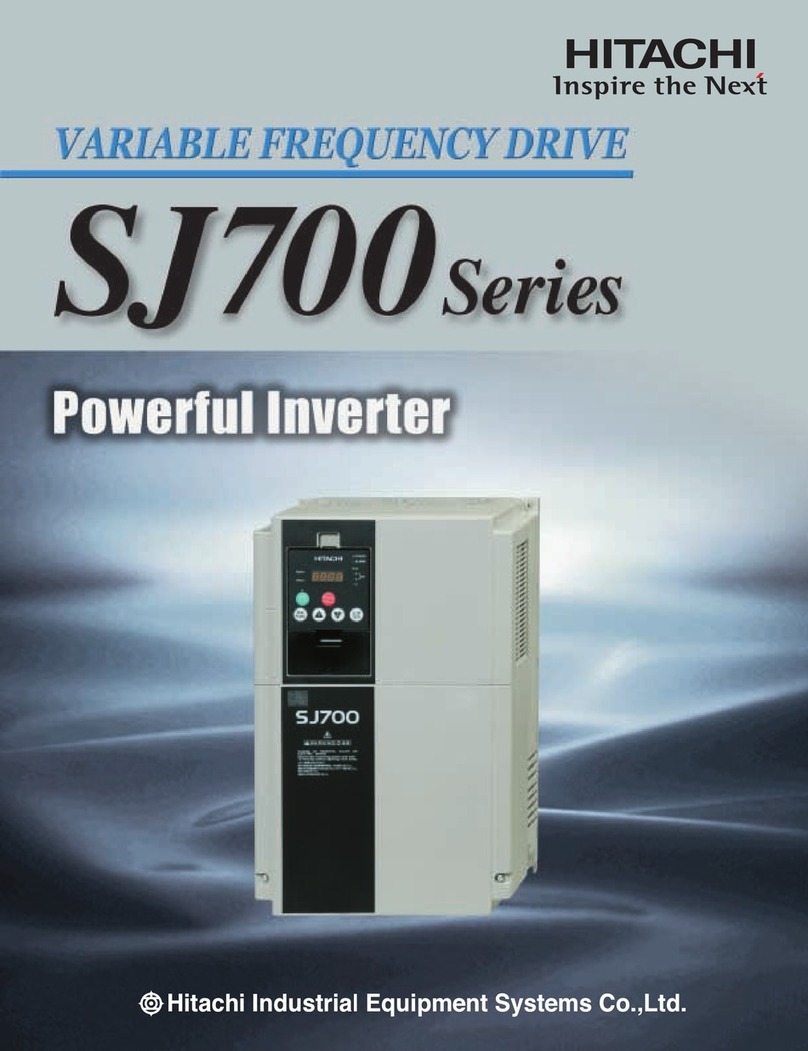 Hitachi SJ700 Series Software manual