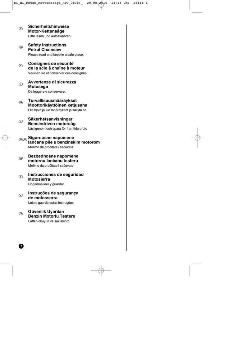 EINHELL RPC 3835 Installation instructions