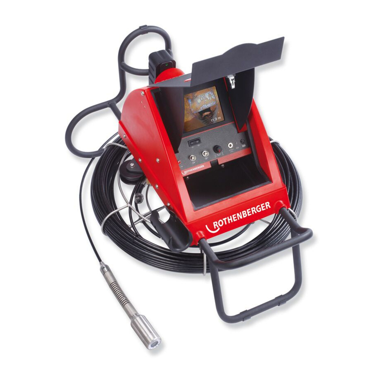 Rothenberger ROCAM mobile color 6.9620 Instructions for use