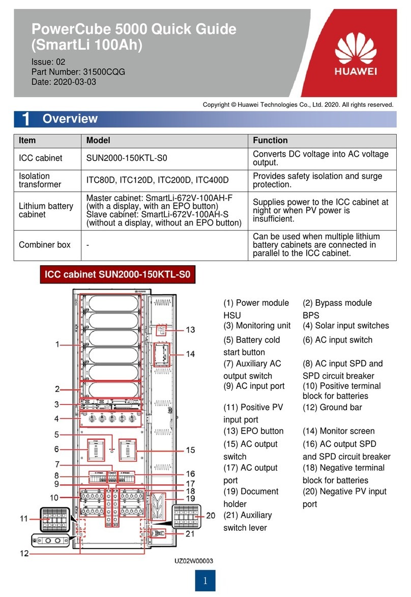 Huawei PowerCube 5000 User manual