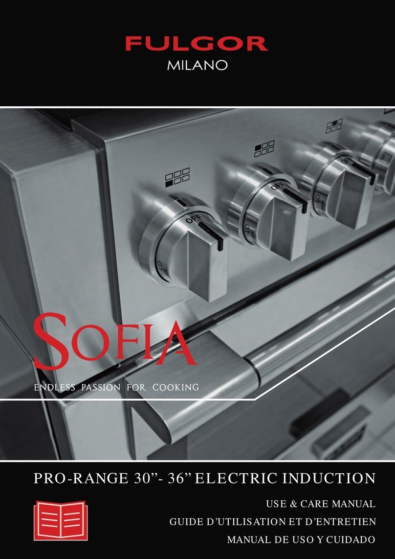 FULGOR Sofia Pro Series Use & care manual