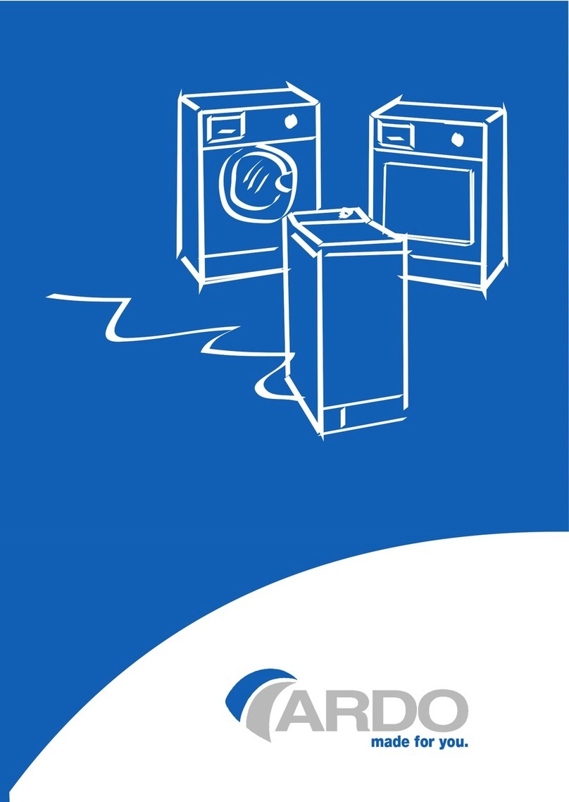 Ardo VDR07L User manual