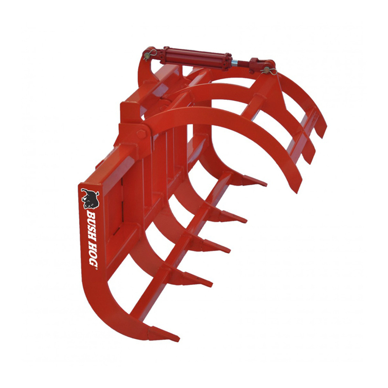 Alamo Bush Hog AGR Series Operator's manual