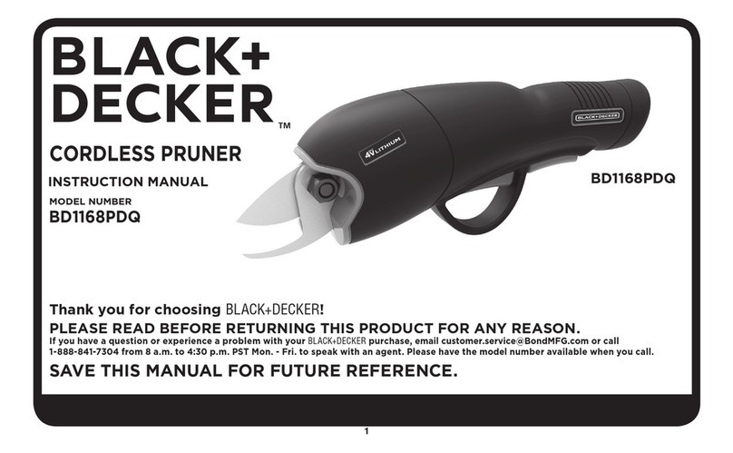BLACK DECKER BD1168PDQ instruction manual