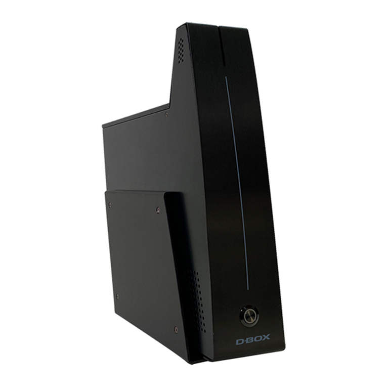 D-Box HaptiSync Hub User manual