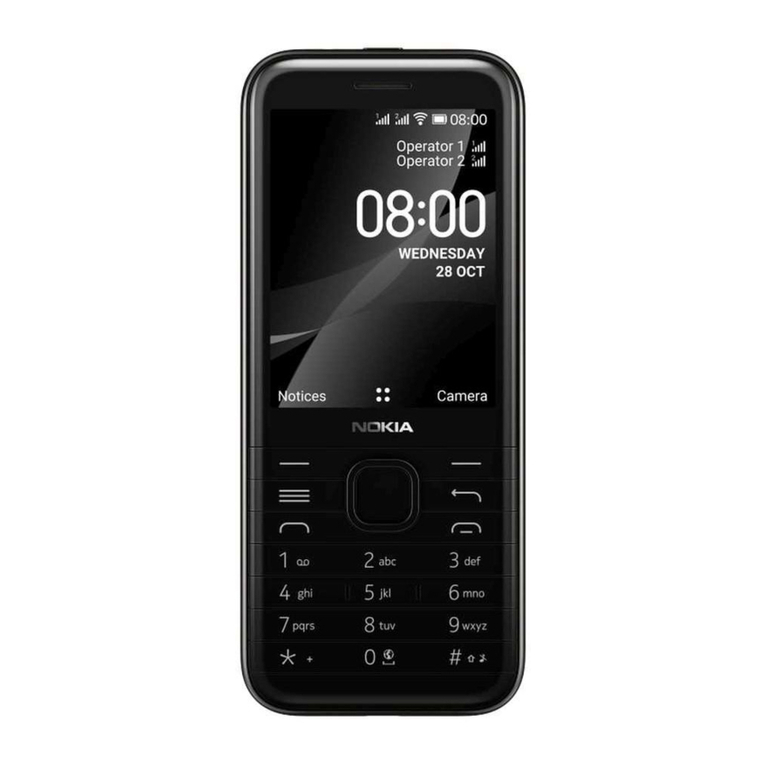 Nokia 8000 4G User manual