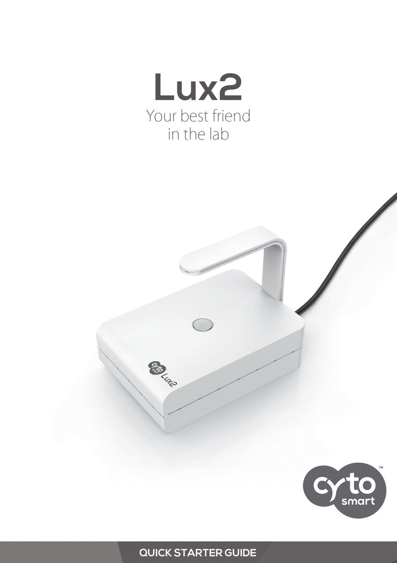 CytoSMART Lux2 Quick starter guide