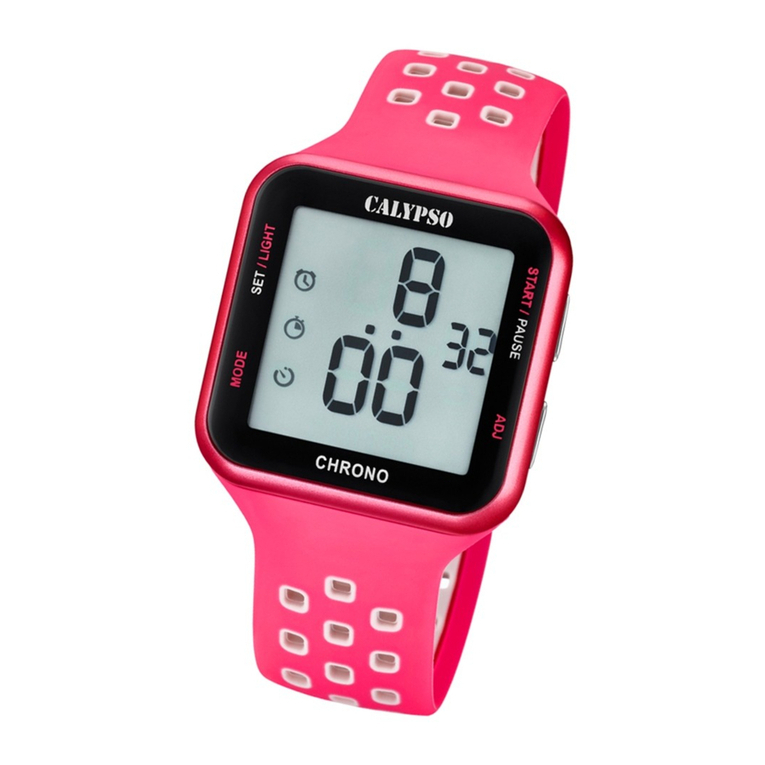 Calypso Watches IKM1179 User manual