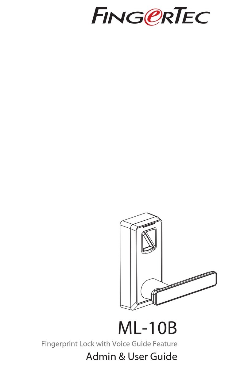 FingerTec ML-10B Admin & user guide