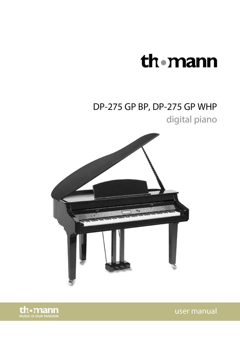 thomann DP-275 GP BP User manual
