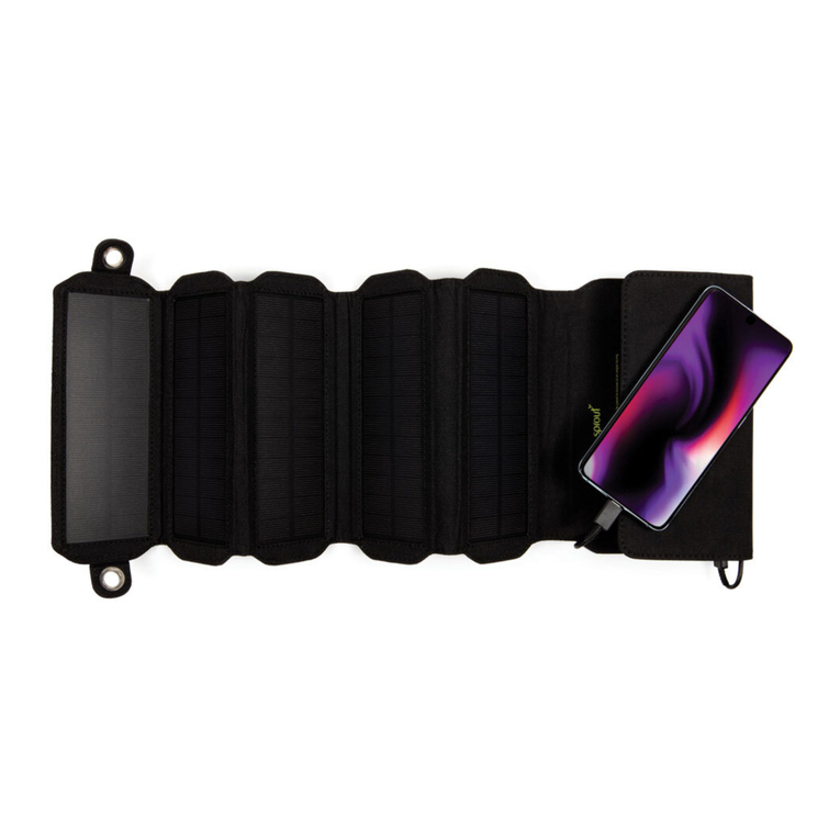Sprout Foldable Solar Panel Charger instruction manual