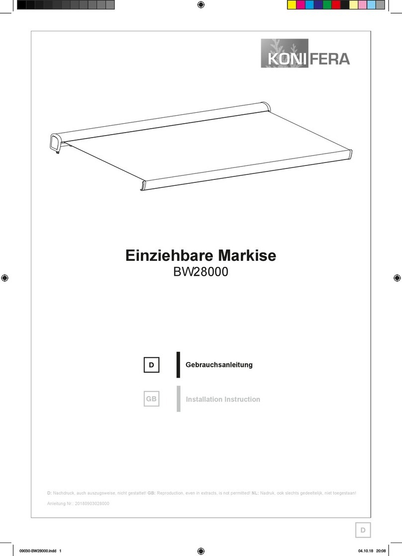 Konifera BW28000 Installation instruction