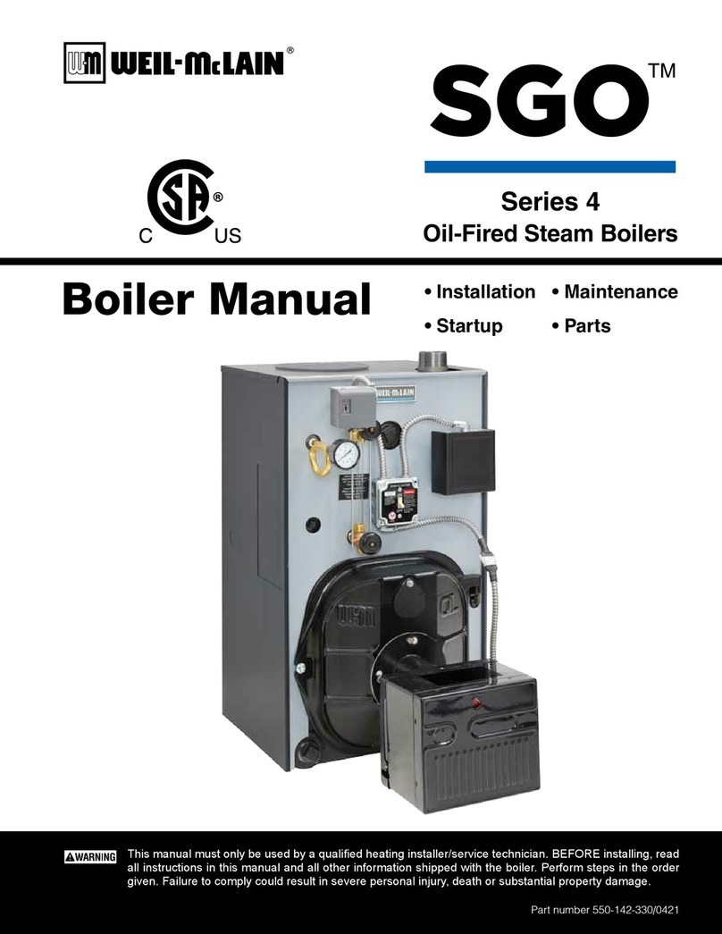 Weil-McLain SGO-4 manual