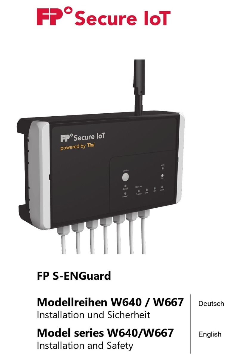 FP S-ENGuard W640 Series User guide