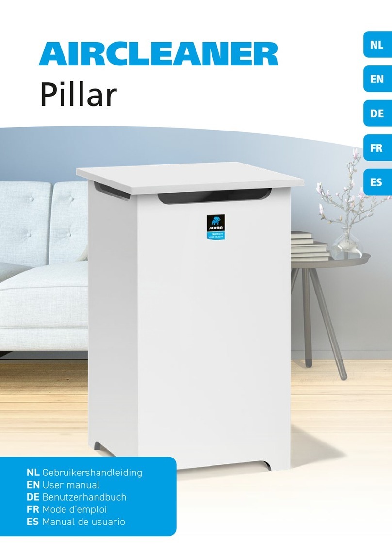 KLOP INNOVATIONS AIRCLEANER Pillar User manual