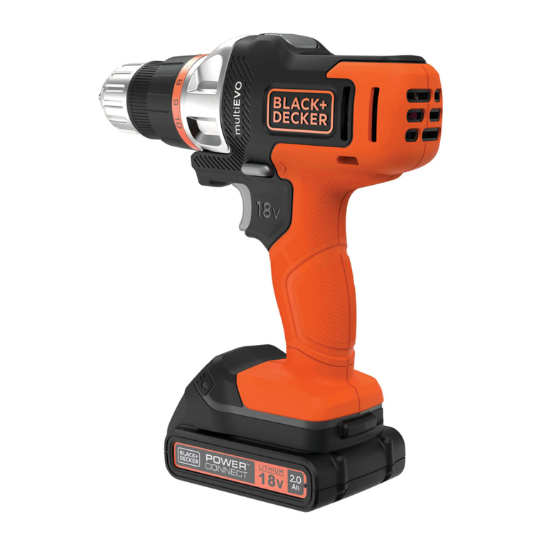 BLACK DECKER EVO185 User manual
