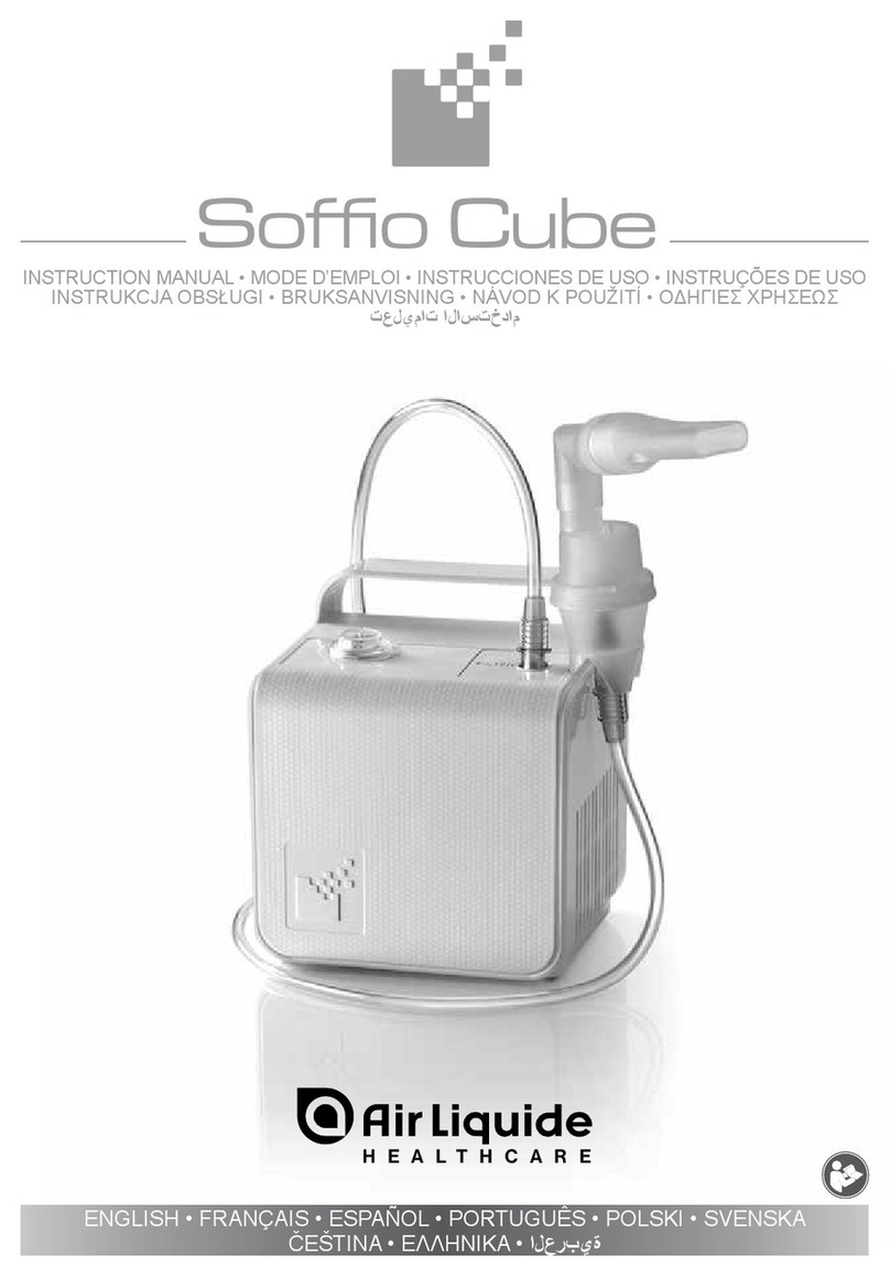Air Liquide Soffio Cube instruction manual