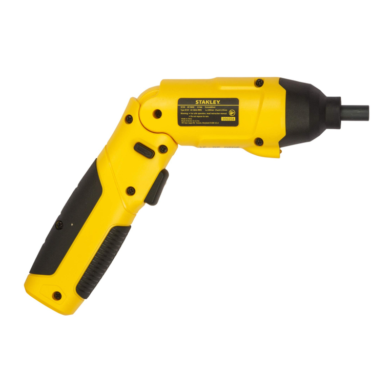 Stanley SCS4 manual