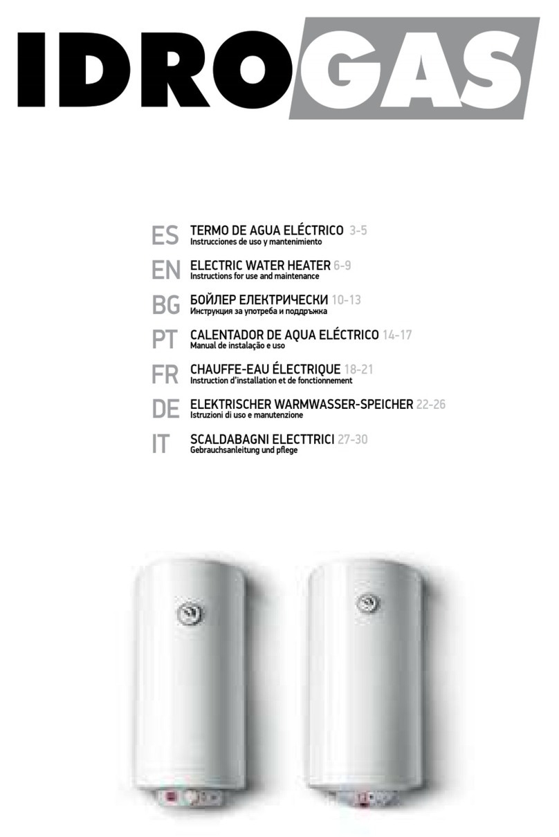 Idrogas Celsior Series Instructions for use and maintenance Idrogas Celsior Series Instructions for use and maintenance