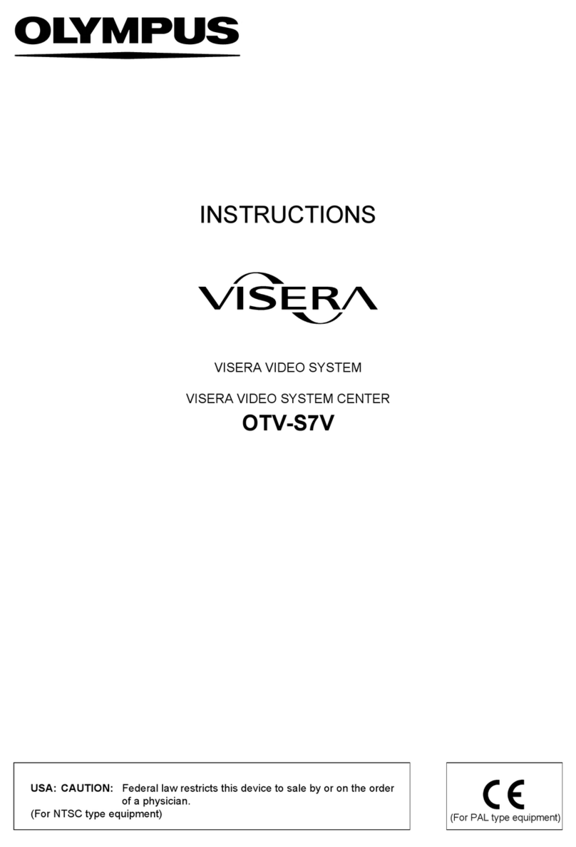 Olympus VISERA OTV-S7V instructions Olympus VISERA OTV-S7V instructions