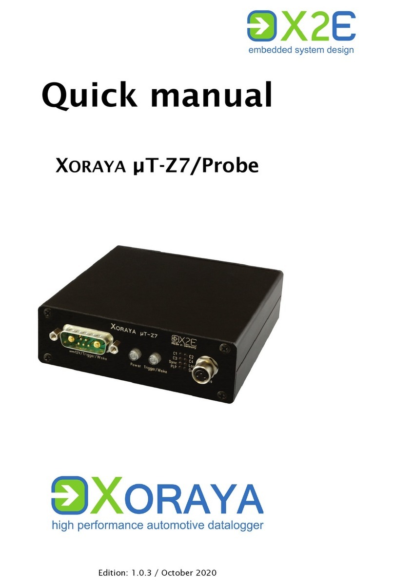 X2E XORAYA uT-Z7 Quick manual