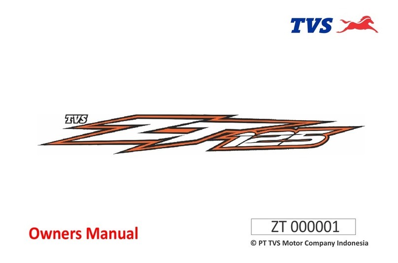 TVS ZT125 owner's manual