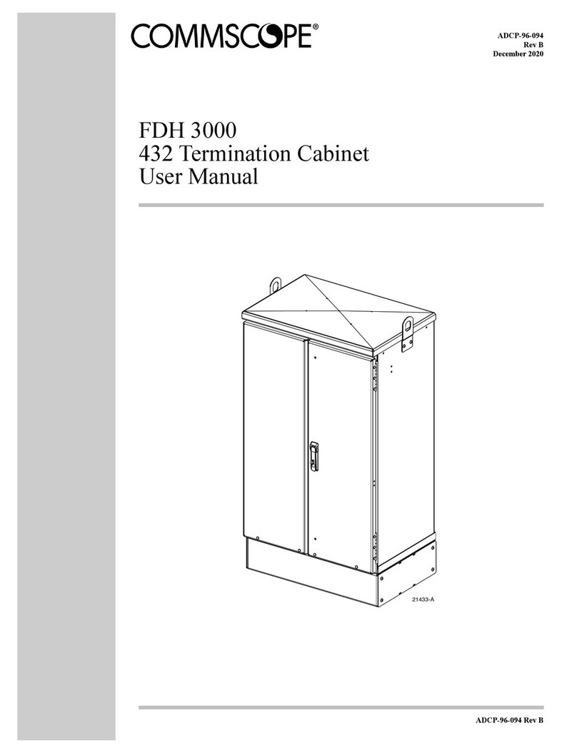 CommScope FDH 3000 user manual