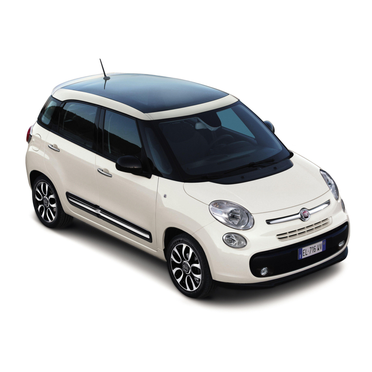 Fiat 500L 2012 Owner's handbook