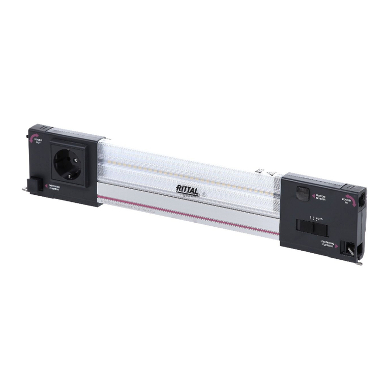 Rittal SZ 2500.100 Assembly and operating instructions