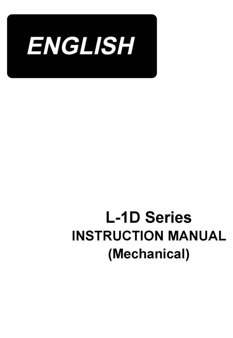 JUKI L-1D Series User manual