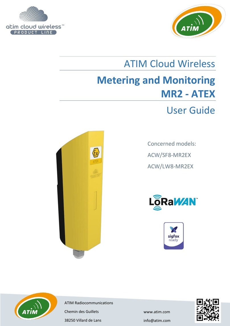 ATIM ACW/SF8-MR2EX User manual ATIM ACW/SF8-MR2EX User manual