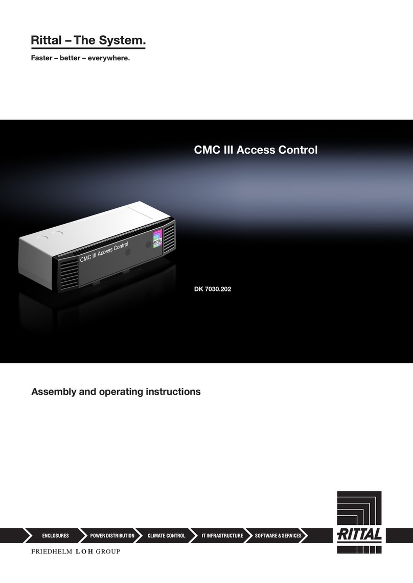 FRIEDHELM LOH Rittal CMC III DK 7030.202 User manual