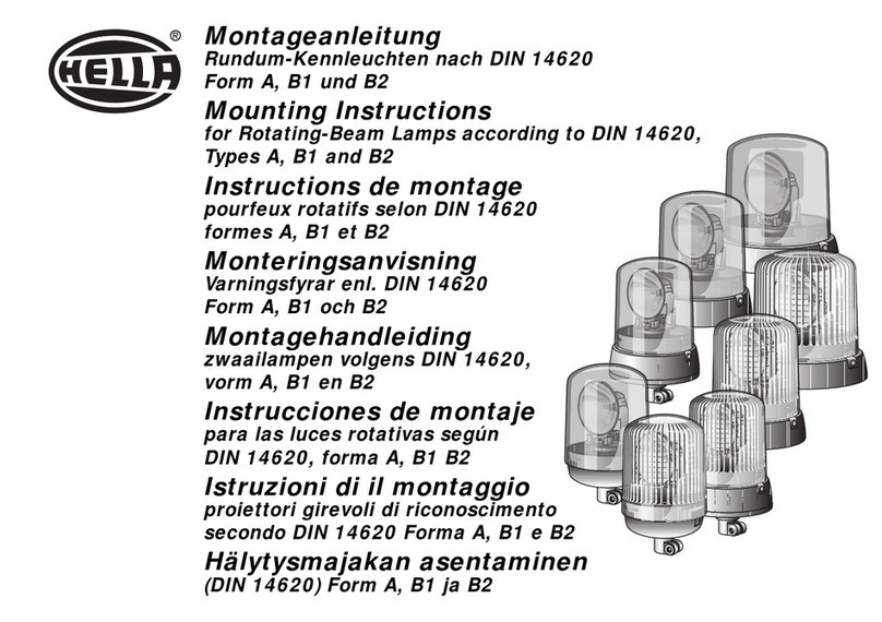 Hella 2RL 008 061-001 User manual
