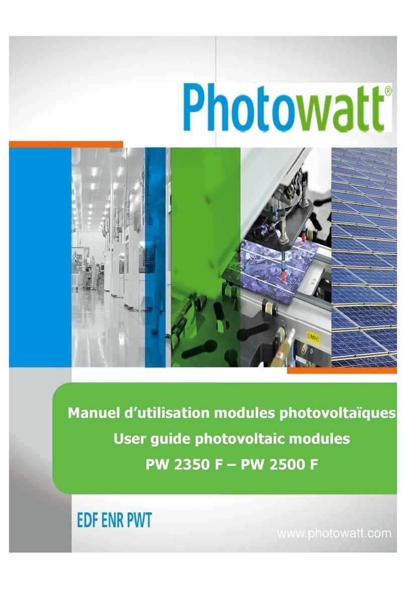 PHOTOWATT PW 2350 F user guide