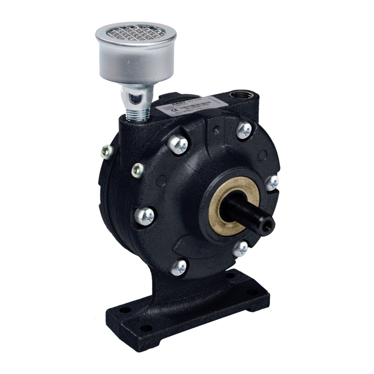 Idex Gast 4AM Series User manual
